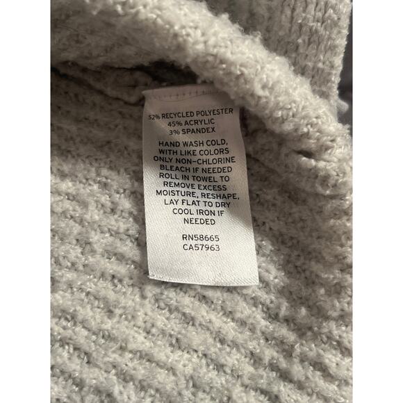 Halogen oversized boxy sweater sz XL 52% recycled polyester 45% acrylic 3% spdx - Picture 5 of 6